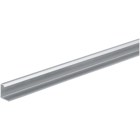 Hettich MB-Türleiste,  2100mm,  TopLine M,  9117462,  silber,  eloxiert