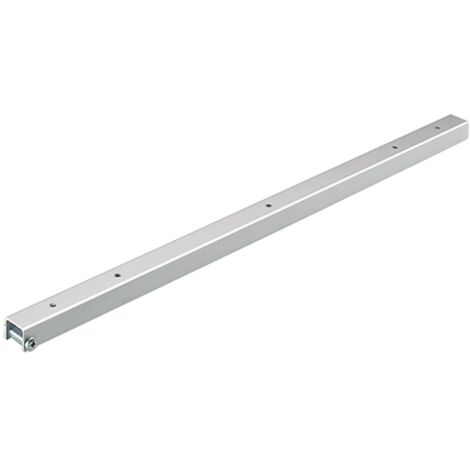 Hettich Möbel-Führungsschiene,  oben, Länge 490mm,  Quadro Big Duplex,  47500,  Aluminium blk