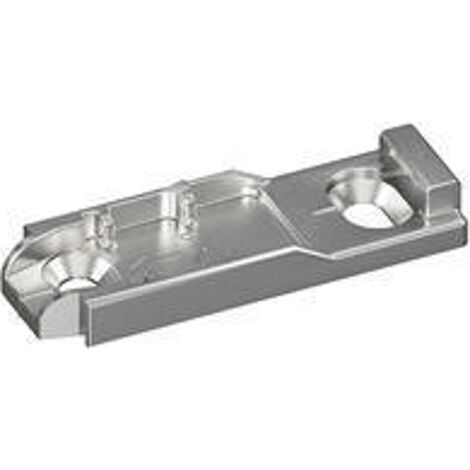 Hettich Möbel-Linear-Montageplatte,  Distanz 3mm,  Sensys,  9088245,  Zinkdruckguss vern.