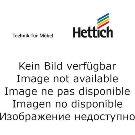 Hettich Möbel-Montageplatte,  Distanz 6mm,  9133537,  vernickelt