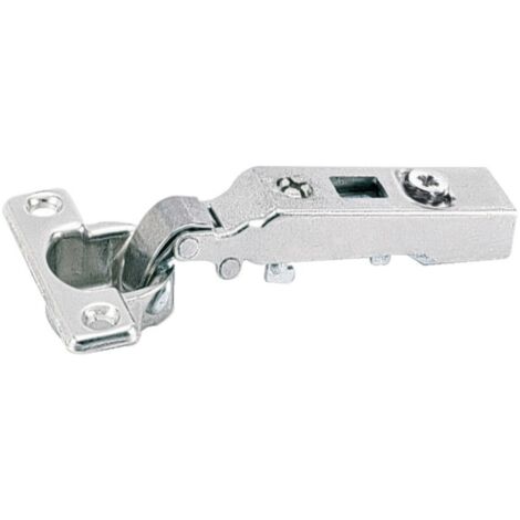 Hettich Möbel-Topfscharnier Intermat 9924, 72959 95°,Kröpf. 1mm ZDG silber vernickelt