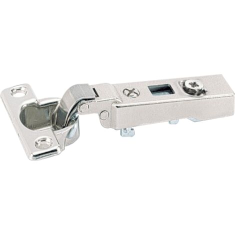 Hettich Möbel-Topfscharnier Intermat 9924, 72965 95°,Kröpf. 9,5mm Zinkdruckguss Si vern.