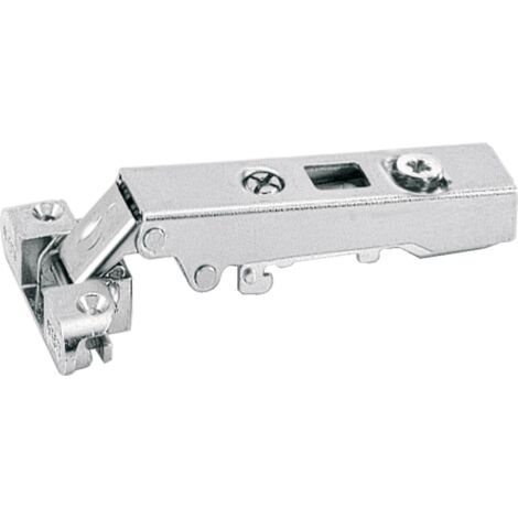 Hettich Möbel-Topfscharnier, Intermat 9936, 72994, 95°, Kröpf. 0mm, STA silber vern.