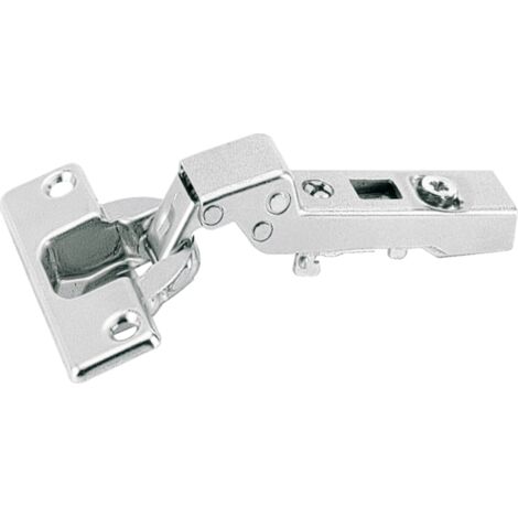 Hettich Möbel-Topfscharnier,  Intermat 9936,  77644,  95°,  Kröpf. 7mm,  ZDG silber vern.