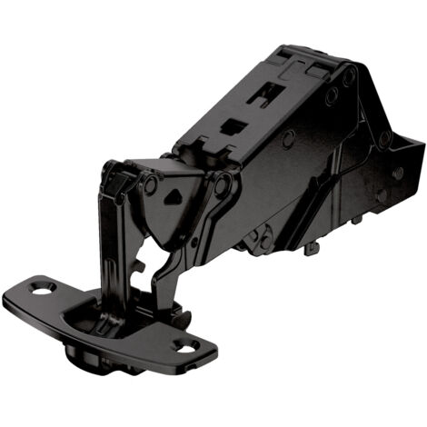 Hettich Möbel-Topfscharnier Sensys 8657i,  9091768,  165°,  Kröpf. 9,5mm,  STA obsidianschw.