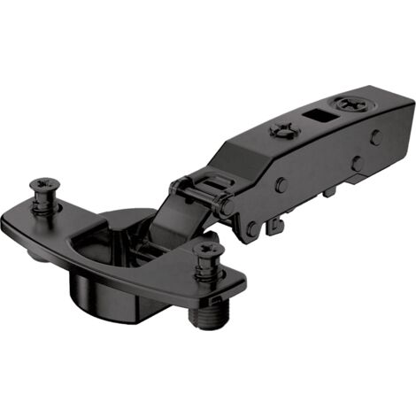 Hettich Möbel-Topfscharnier,  Sensys 8661,  9091786,  95°,  Stahl obsidianschwarz