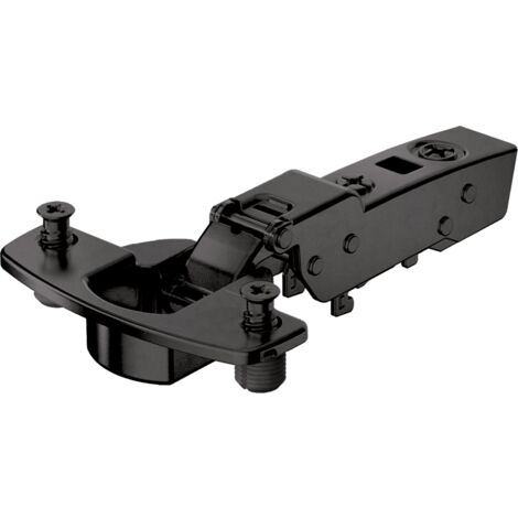 Hettich Möbel-Topfscharnier,  Sensys 8661,  9091787,  95°,  Kröpf. 9,  5mm,  STA obsidianschw.