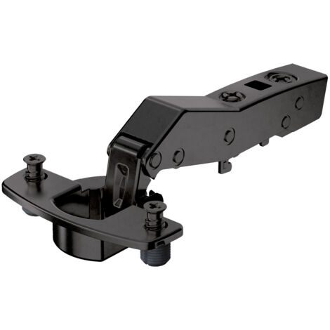 Hettich Möbel-Topfscharnier,  Sensys 8669,  9091781,  95°, Kröpf. 2mm,  ZDG obsidianschwarz