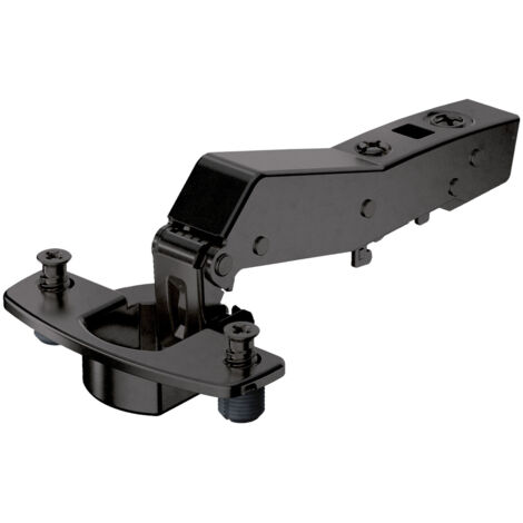 Hettich Möbel-Topfscharnier,  Sensys 8669,  9091783,  95°, Kröpf. -2mm,  ZDG obsidianschwarz