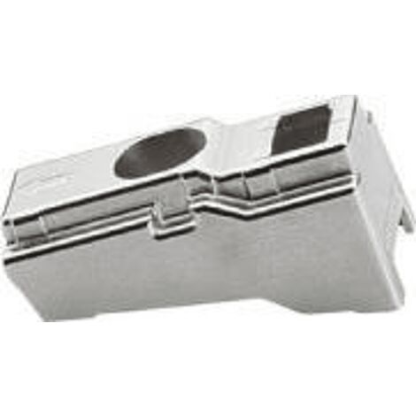 Hettich Möbel-Winkeladapter,  für Kreuzmontageplatten,  15°,  43038 vernickelt