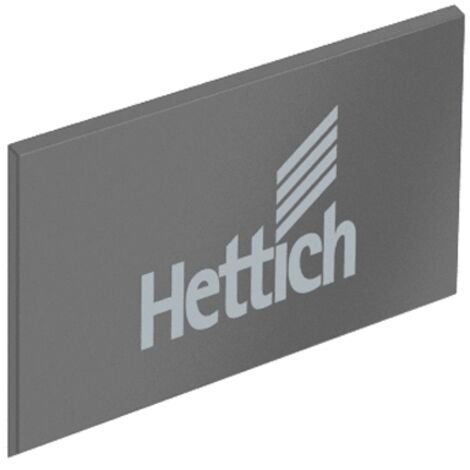 Hettich Möbel-Zierkappe, für Schubkasten, ArciTech, 9123005, Kunststoff anthrazit