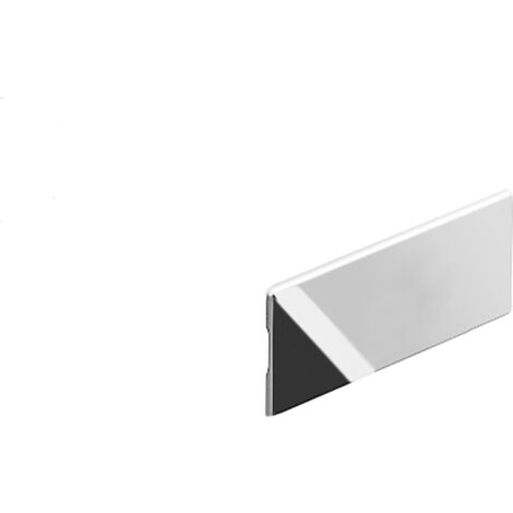 Hettich Möbel-Zierkappe, für Schubkasten, InnoTech Atira, 9194650, Kunststoff chromoptik