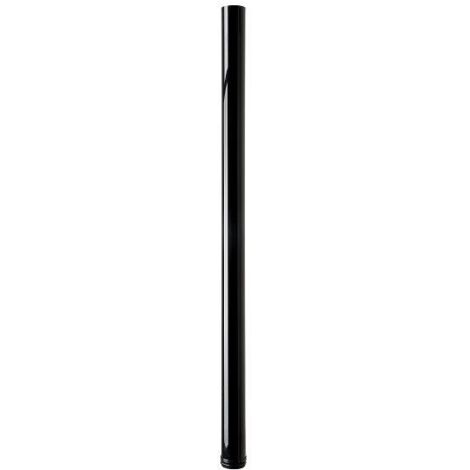 Hettich Möbelfuß 6,0 x 110 - 113 cm Stahl schwarz - 1 Stück Möbelfuß