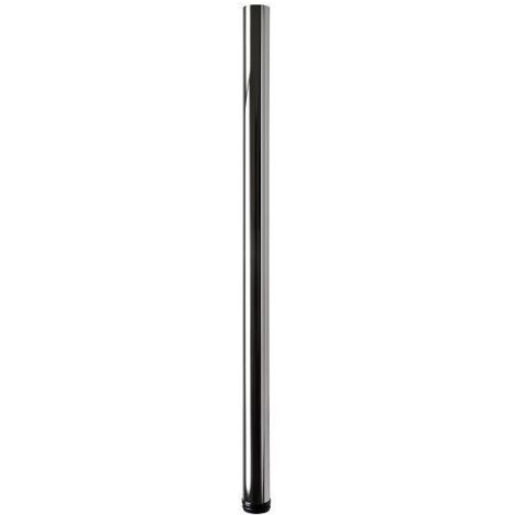 Hettich Möbelfuß 6,0 x 110 - 113 cm Stahl verchromt - 1 Stück Möbelfuß
