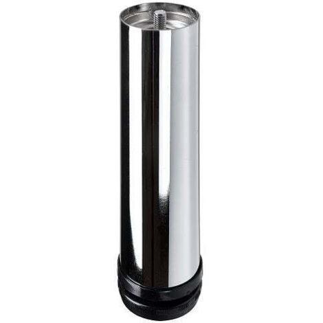 Hettich Möbelfuß 6,0 x 20 - 23 cm Stahl verchromt - 1 Stück Möbelfuß