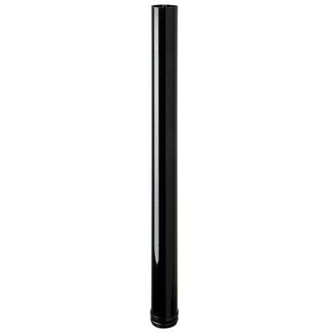 Hettich Möbelfuß 6,0 x 70 - 73 cm Stahl schwarz - 1 Stück Möbelfuß