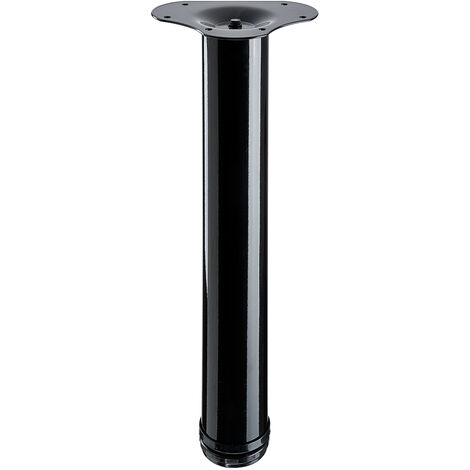 Hettich Möbelfuß D60x400mm, schwarz - 1 Stück