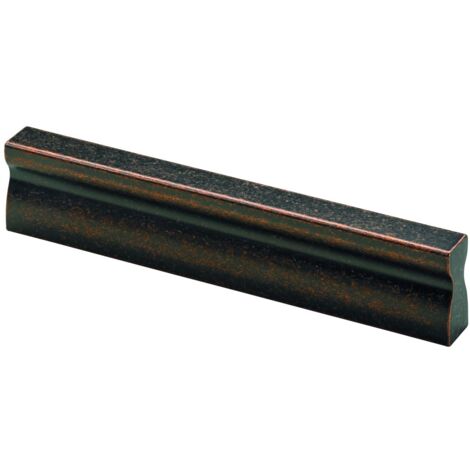 Hettich Möbelgriff Aluminium brüniert 10,0 x 110,0 x 23,0 mm - 1 Stück Möbelgriff