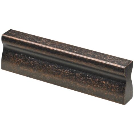 Hettich Möbelgriff Aluminium brüniert 10,0 x 78,0 x 23,0 mm - 1 Stück Möbelgriff