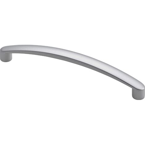 Hettich Möbelgriff Aluminium Optik 11 x 138,5 x 23,5 mm - 1 Stück Möbelgriffe