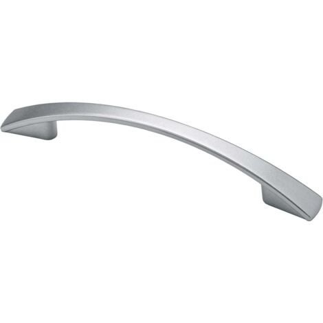 Hettich Möbelgriff  Aluminium Optik 12 x 135 x 25 mm - 1 Stück Möbelbeschläge