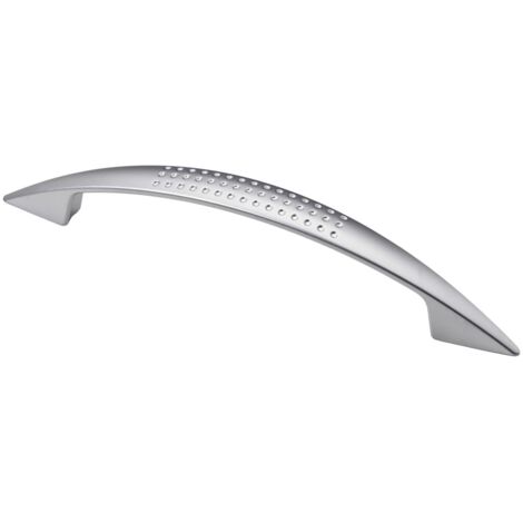 Hettich Möbelgriff Aluminium Optik 15 x 161 x 28 mm - 1 Stück Möbelbeschläge