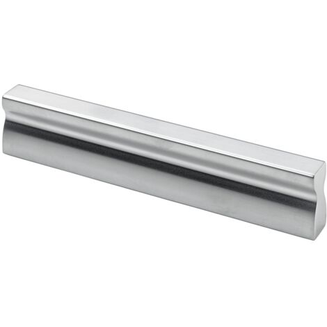 Hettich Möbelgriff Aluminium silber 10,0 x 110,0 x 23,0 mm - 1 Stück Möbelgriff