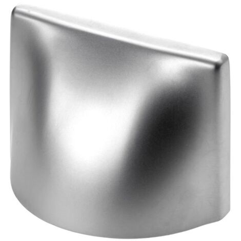 Hettich Möbelgriff Aluminium silber 40,0 x 60,0 x 26,0 mm - 1 Stück Möbelgriff
