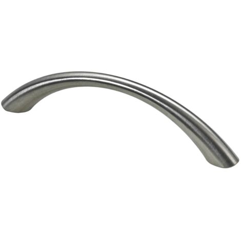 Hettich Möbelgriff Edelstahl-Optik 10 x 112,5 x 28,5 mm - 1 Stück Filzgleiter & Möbelgriffe