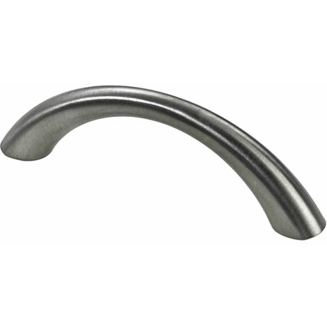 Hettich Möbelgriff  Edelstahl Optik 10 x 79 x 23 mm - 1 Stück Möbelbeschläge