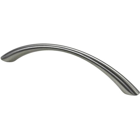 Hettich Möbelgriff  Edelstahl Optik 11,5 x 145 x 30 mm - 1 Stück Möbelgriff