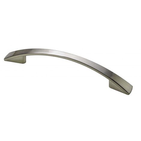 Hettich Möbelgriff Edelstahl Optik 12 x 135 x 25 mm - 1 Stück Möbelbeschläge