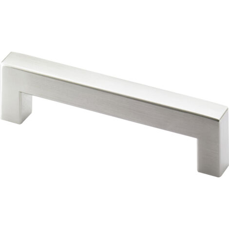 Hettich Möbelgriff Edelstahlt gebürstet 14,0 x 111,0 x 40,0 mm - 1 Stück Halterungen & Griffe
