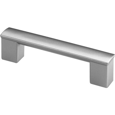 Hettich Möbelgriff Kunststoff Aluminium Optik 18 x 116 x 29 mm - 1 Stück Möbelbeschläge