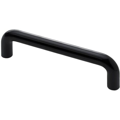 Hettich Möbelgriff Kunststoff schwarz 10,0 x 105,0 x 28,0 mm - 1 Stück Möbelbeschläge
