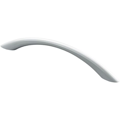 Hettich Möbelgriff Kunststoff weiß 12,0 x 165,0 x 30,0 mm - 1 Stück Möbelgriff