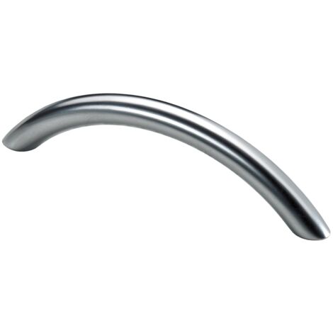 Hettich Möbelgriff Stahl Aluminium Optik 10,0 x 112,5 x 30,0 mm - 1 Stück Möbelgriff