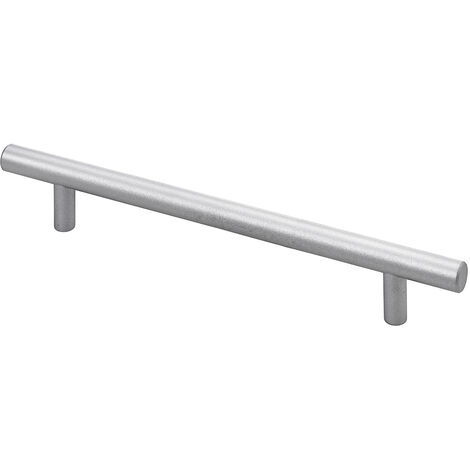 Hettich Möbelgriff Stahl Aluminium Optik 12,0 x 220,0 x 32,0 mm - 1 Stück Filzgleiter & Möbelgriffe