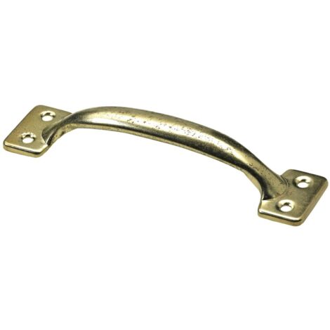 Hettich Möbelgriff Stahl gold 37,0 x 155,0 x 29,0 mm - 1 Stück Möbelgriffe