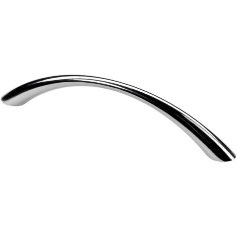 Hettich Möbelgriff Zinkdruck silber 11,5 x 145,0 x 30,0 mm - 1 Stück Möbelgriff