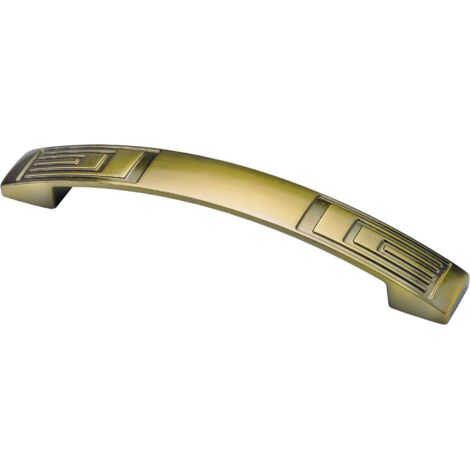 Hettich Möbelgriff Zinkdruckguss gold 21,0 x 160,0 x 23,0 mm - 1 Stück Möbelbeschläge