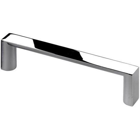 Hettich Möbelgriff Zinkdruckguss silber 12,0 x 104,0 x 26,5 mm - 1 Stück Möbelbeschläge