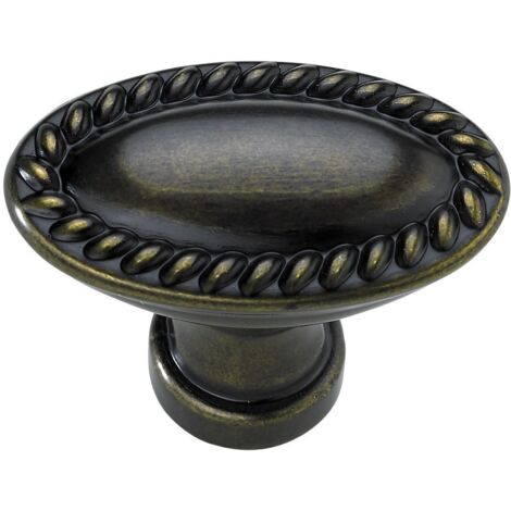 Hettich Möbelknopf bronze 21,0 x 35,0 mm - 1 Stück Möbelbeschläge