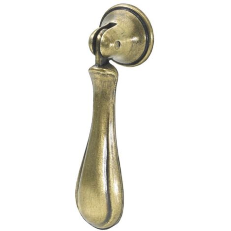 Hettich Möbelknopf Zinkdruckguss gold 70,0 x 17,5 mm - 1 Stück Filzgleiter & Möbelgriffe