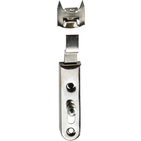 Hettich Möbelriegel gekröpft, 50 x 13 mm - 2 Stück