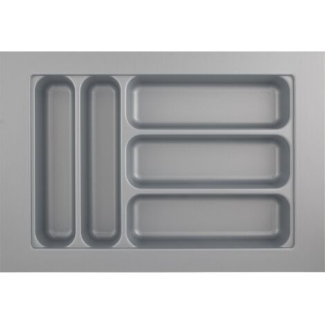 HETTICH Orga Tray 440 Besteckeinsatz,Tiefe 440-520mm, Nennbreite 400mm, silber
