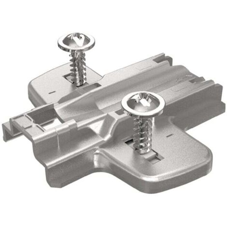 Hettich plaque de montage Sys.8099 Sensys STA vern.0mm Pilotz.u.Spez.-Schr.