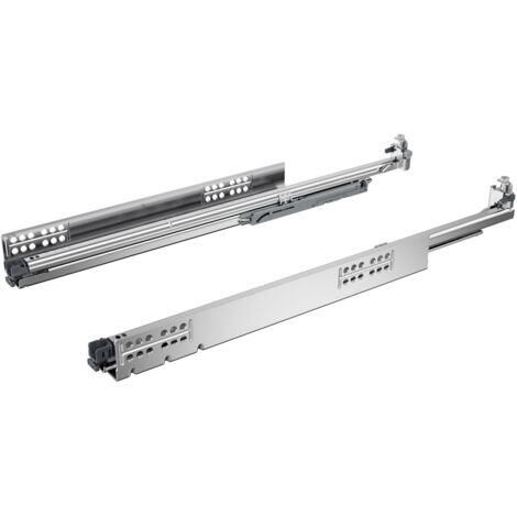 Hettich Quadro V6 5D M Push TO Open Vollauszug Aufschiebe Garnitur N