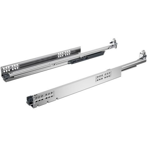 Hettich Quadro V6 5D XS Silent System Vollauszug Aufschiebe Garnitur