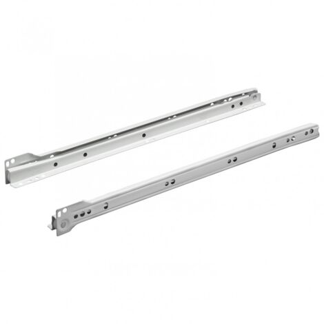 Hettich Rollschubführung Teilauszug 250 mm - 2 Stück Möbelbeschläge